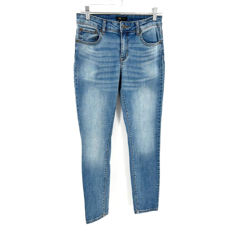 FRYE Women's High Rise Medium Wash Blue Denim Casual Skinny Jeans Size 4